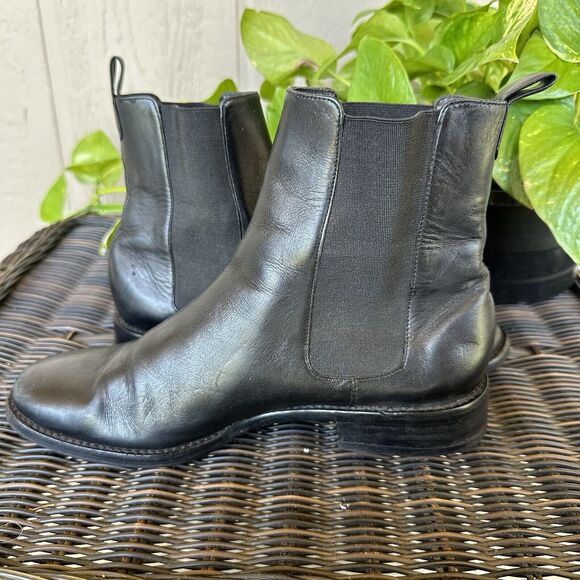 Cole Haan Chelsea Boot‎ Womens Size 7.5 B Black Classic Made In Brazil #D15558 - Picture 8 of 12